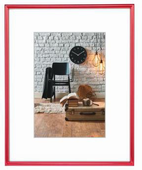 Hama Bilderrahmen Sevilla 00066282 21x29,7cm Kunststoff rot