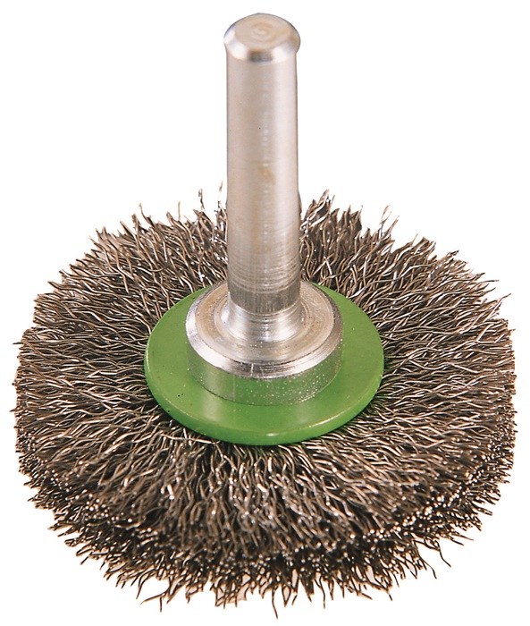 Rundbürste D.40mm Drahtstärke 0,2mm VA 11mm 18000min-¹ TECWERK