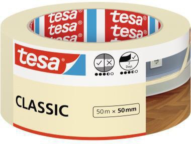 tesa Kreppband Classic 52807-00000 50mmx50m beige