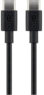 Goobay USB Kabel 66318 DAT USB-C/C v2.0 1m sw
