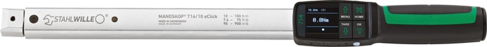 Drehwinkel-/Drehmomentschlüssel 714/10 10-100 Nm 9x12mm STAHLWILLE