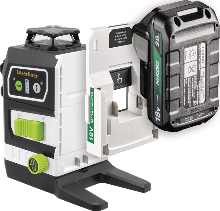 Akku-Adapter PowerAdapter Hikoki LASERLINER