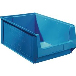 Sichtlagerkasten L500/450xB310xH200mm PE blau TECWERK