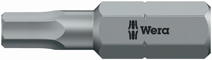 Bit 840/1 Z 1/4 Zoll 4,0mm L.25mm zähhart,HEX-Plus WERA