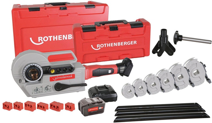 Akku-Rohrbiegegeräteset ROBEND® 4000 E 1/2-5/8-3/4-7/8-1 1/8 Zoll Typ:CAS