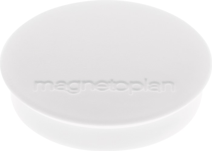 Magnet Basic D.30mm weiß MAGNETOPLAN