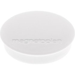 Magnet Basic D.30mm weiß MAGNETOPLAN