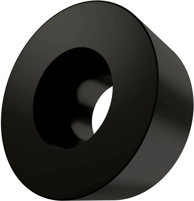 Drehwendeschneidplatte ISO RCMW 0602MO:T5305 D.2,8mm MT-CVD beschichtet Schwarz