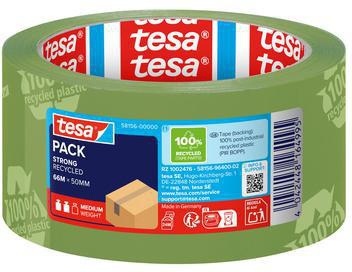 tesa Packband tesapack Eco & Strong 58156-00000 50mmx66m Aufdruck grün