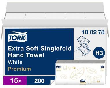 Tork Papierhandtuch Premium 100278 2lagig weiß 3.000 Bl./Pack.