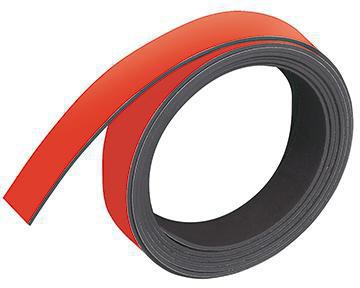 Franken Magnetband M802 01 10mmx1m 1mm rot
