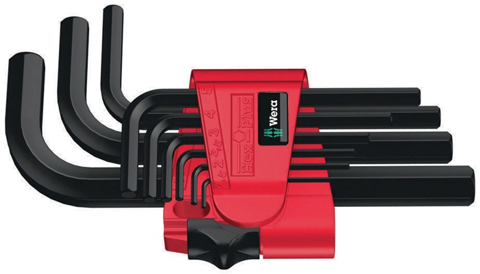 Winkelschraubendrehersatz 950/9 Hex-Plus 7 9-tlg.metrisch