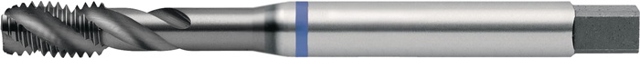 Maschinengewindebohrer DIN 371C VA M10x1,5mm HSS-Co TiCN 6H TECWERK