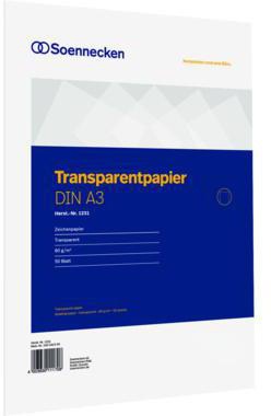 Soennecken Transparentpapier 1231 DIN A3 80g 50Blatt