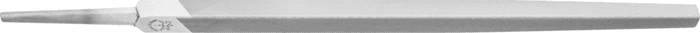 Werkstattfeile DIN 7261 L.200mm Q.13mm Hieb 2 Dreikant PFERD