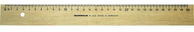 RUMOLD Holzlineal FL232/30 aus Weißbuche 30cm natur