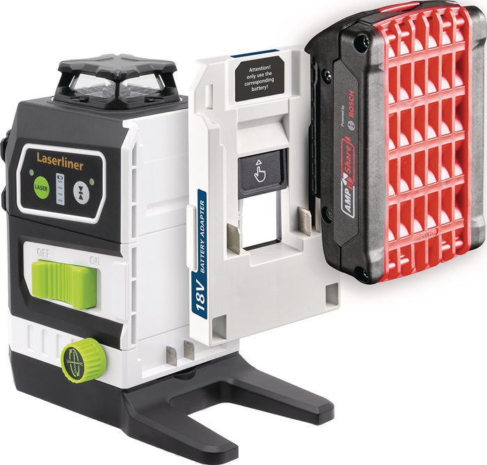 Akku-Adapter PowerAdapter Bosch Prof.LASERLINER
