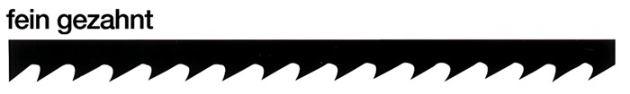 Laubsägeblatt Finis L.13cm Nr.1 (FEIN) f.Metall VE=1 Gros=144 Bl.HAUNSTETTER