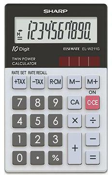 Sharp Taschenrechner EL-W211GGY