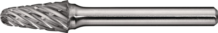 Frässtift KEL Special Steel D.10mm Kopf-L.20mm Schaft-D.6mm HM Verz.Kreuz TW
