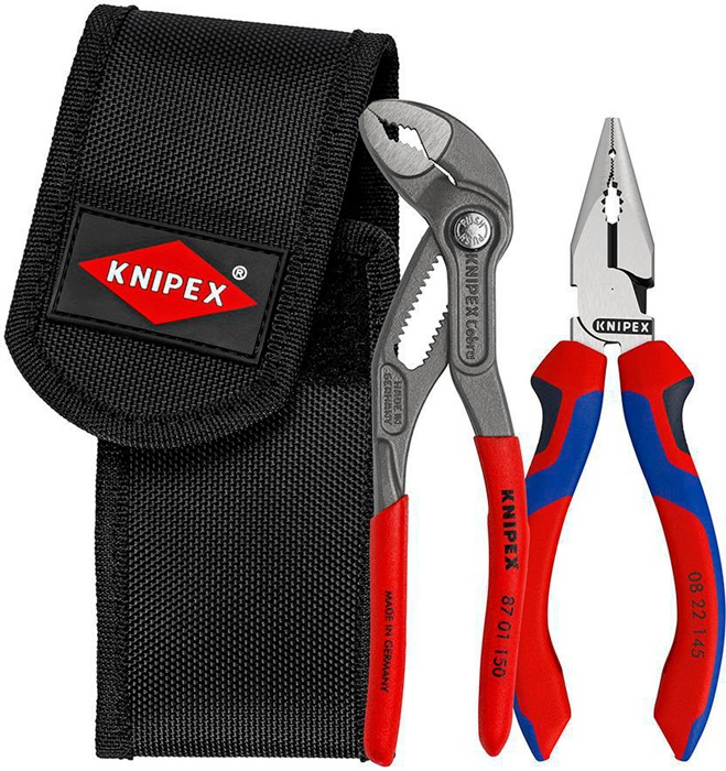 Zangensatz Minis Inh.2tlg.Gürteltasche KNIPEX