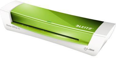 Leitz Laminiergerät iLAM HomeOffice 73680054 DIN A4 weiß/grün