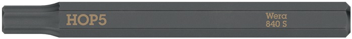 Bit 840 S Hex-Plus 5,0x70mm 1/4 Zoll Hex-Plus 5,0x70mm L.70mm WERA