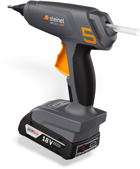 Akku-Heißklebepistole MobileGlue 5011 AMP SET 18V 130/200GradC 2 min