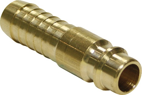 Stecknippel m.Tülle MS Durchflussmenge (Luft) 1000 Schlauchweite 9mm