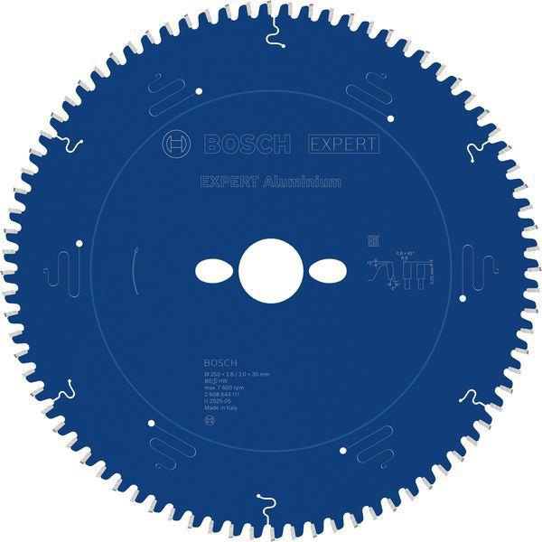 Kreissägeblatt EXPERT for Alu.AD 250mm Z.80 HLTCG Bohr.30mm Schnitt-B.2,8mm