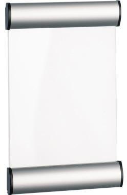 ALCO Türschild 8621 18x11cm Alu-Klapprahmen