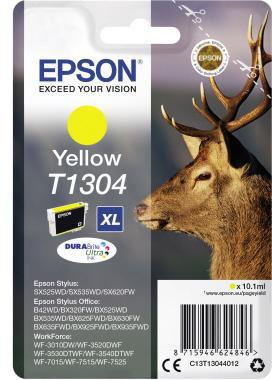 Epson Tintenpatrone C13T13044012 T1304 10,1ml gelb
