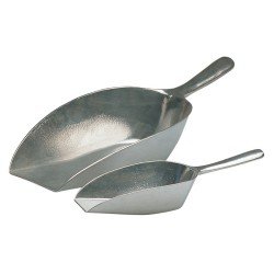 Abwiegeschaufel Alu.silber L.400mm Inh.1510 ml