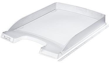 Leitz Briefablage Flach Plus 52370003 DIN A4 stapelbar PS frost