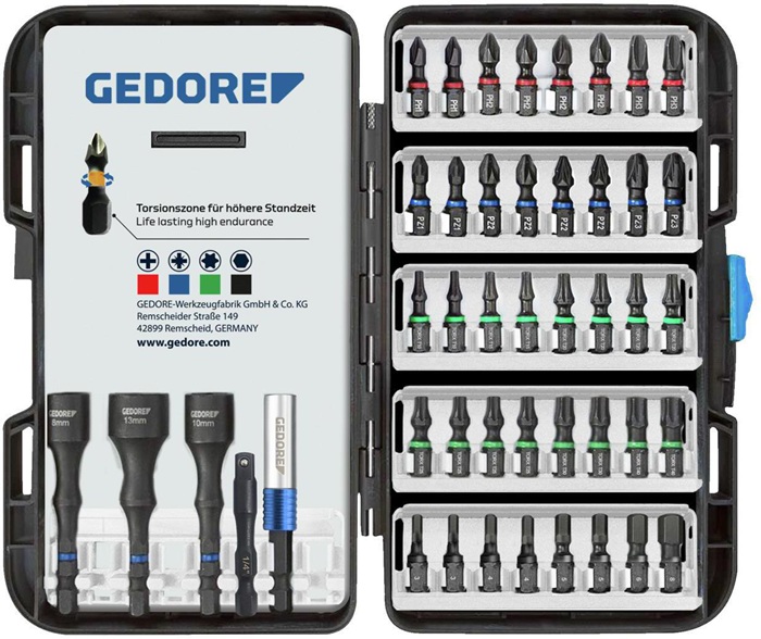 Bitsortiment 666-045 45-tlg.GEDORE
