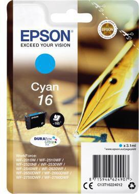 Epson Tintenpatrone C13T16224012 3,1ml cyan