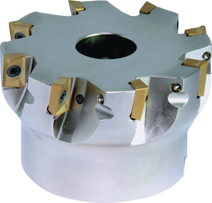 Eckfräser D.80mm vern.m.IK Z.11 APKT-10 TECWERK