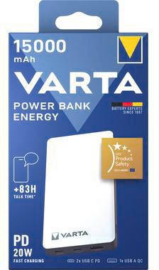 Varta Powerbank Energy 57977101111 15.000mAh 5V