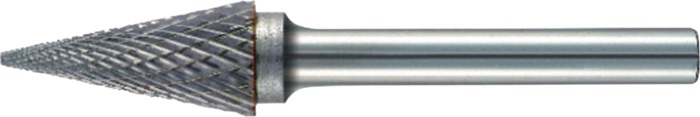 Frässtift SKM D.3mm Kopf-L.12mm Schaft-D.3mm HM Verz.Normal,fein TECWERK