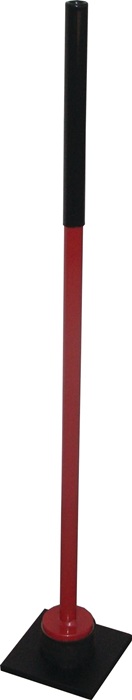Betonstampfer L.1160mm B.180mm S18 Stahl,pulv.ALUREX