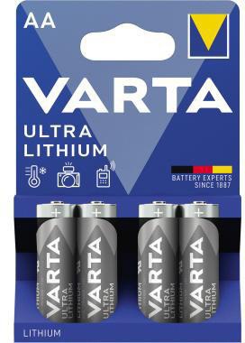 Varta Batterie 6106301404 AA Mignon 1,5V 4 St./Pack.