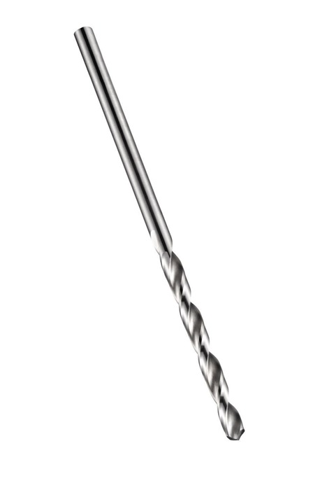 Spiralbohrer DIN 338 TypN A002 D.5/64 " HSS profilgeschl.Blank Zyl.schaft 4xD