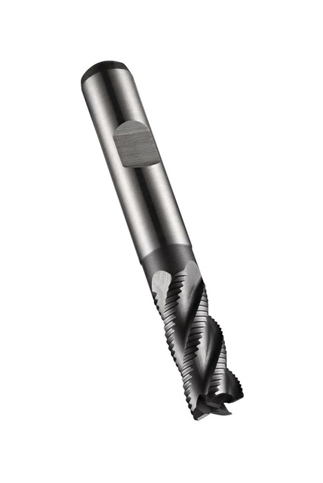 Schaftfräser C428 DIN 844 K D.10mm Schneiden-L.22mm HSS-E-PM ALCRONA 35Grad Z.4