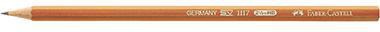 Faber-Castell Bleistift 1117 111700 sechskantform HB braun