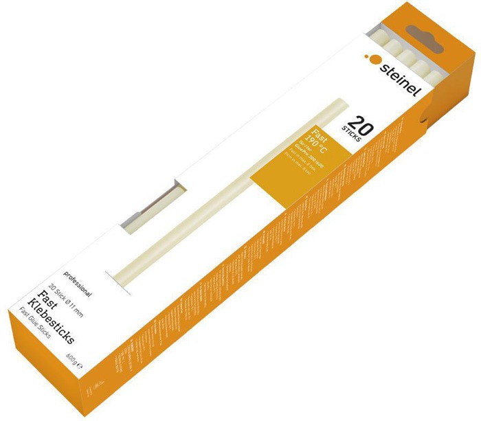 Klebesticks FAST L.300mm Klebepatronen-D.11mm 600 g/20 St.STEINEL