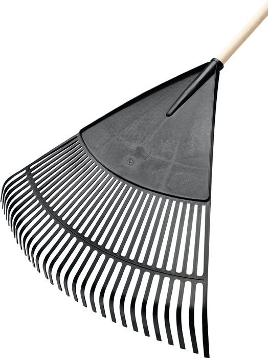 Landschaftsbesen Arbeits-B.750mm Anz.Zinken 30 PP FLORA