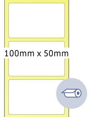 HERMA Rollenetikett 4090 Thermo 100x50mm weiß 2.000 St./Pack.