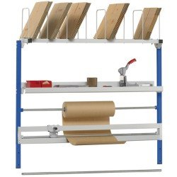 Packtischanbausystem f.Packtischbreiten 1600 u.2000mm Variante 2 ROCHOLZ