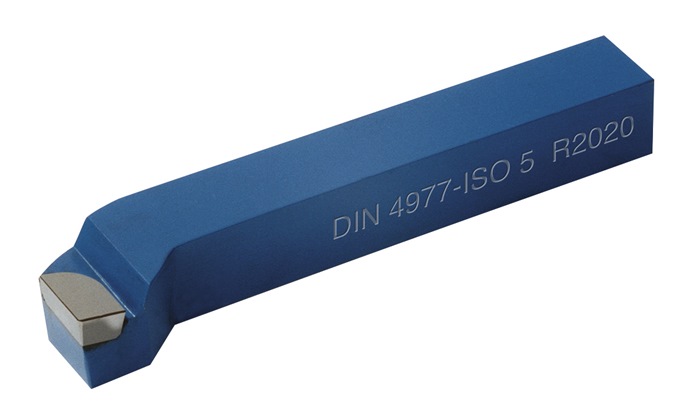 Stirndrehmeißel DIN 4977ISO5 20x20mm HM P25/P30 re. Wilke