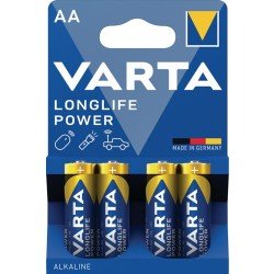 Batterie Longlife Power 1,5 V AA-AM3-Mignon 2950 mAh LR6 4906 4 St./Bl.